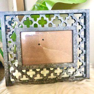 Rustic Gray Moroccan Picture Frame/Decor